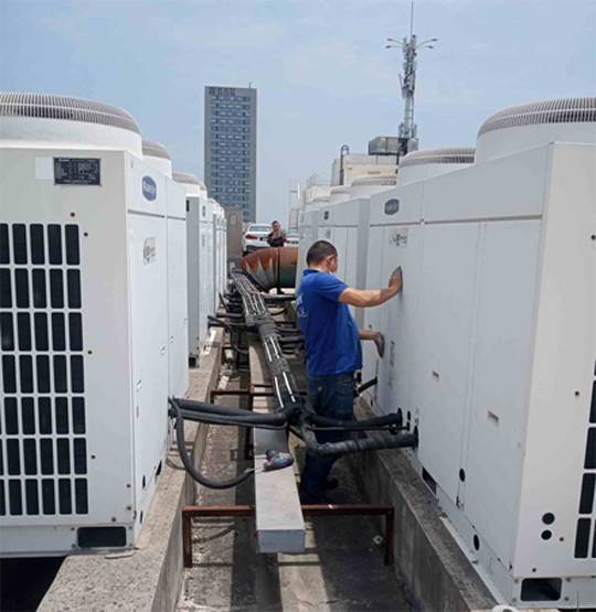 鹤庆中央空调制热和不制冷系统维修方法